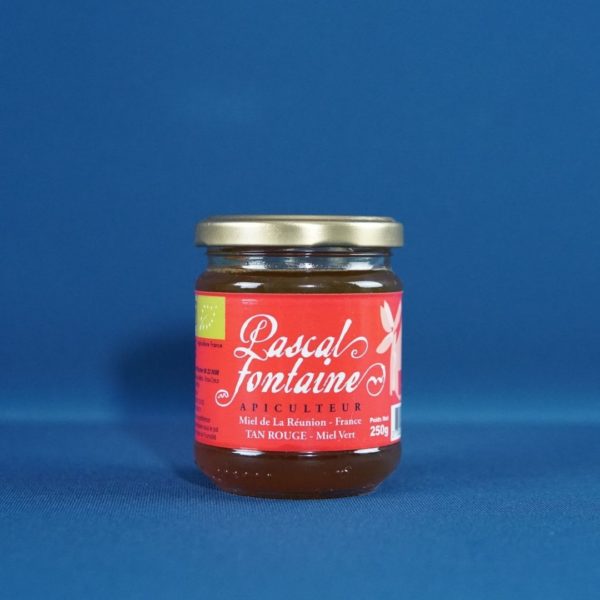 Produits de la Réunion - Miel de tan rouge miel vert bio - pascal fontaine