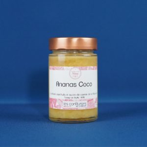 Produits de la Réunion - Confiture ananas victoria coco